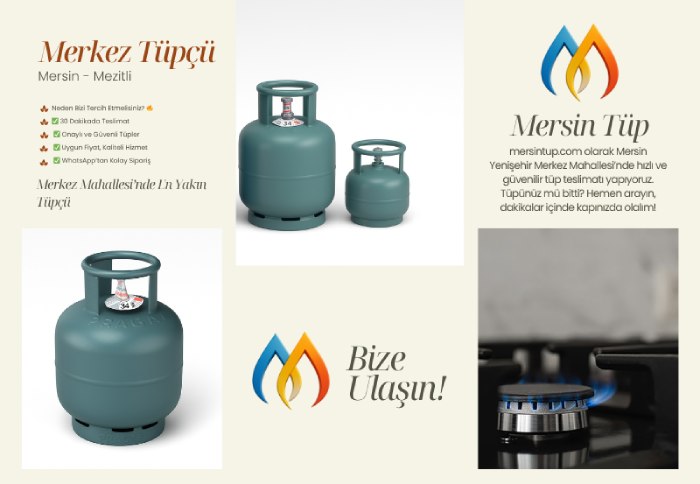 mezitli tüp siparişi